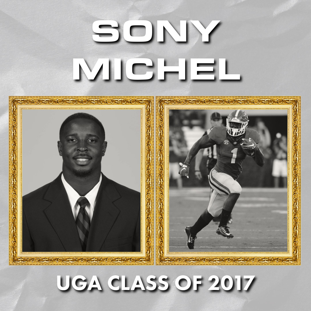 Georgia-Florida Hall of Fame Class of 2025 - Sony Michel